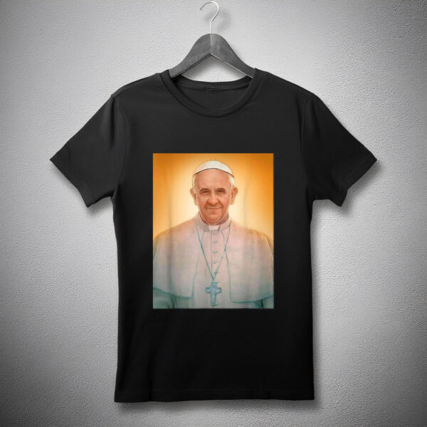 Pope Francis Picture Catholic Christian T-Shirt